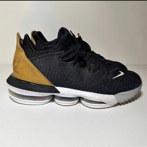 Nike Other - Nike Shoes Mens 8.5LeBron James 16 Low Soundtrack Sneakers Black Gold C12668-001